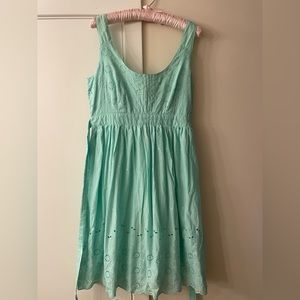 dELiA’s Cotton Sundress, Mint Green, size Large